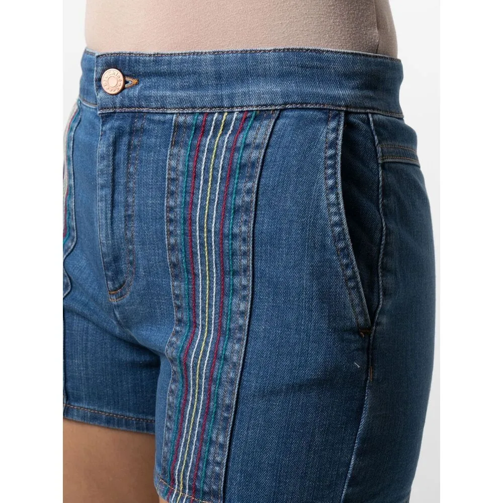 Signature Denim Shorts