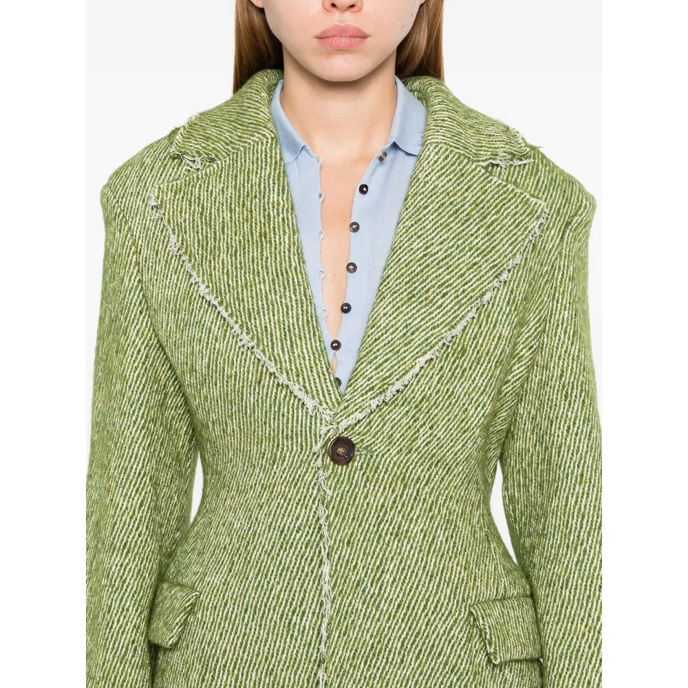 Lapel Long-Sleeved Suit Jacket