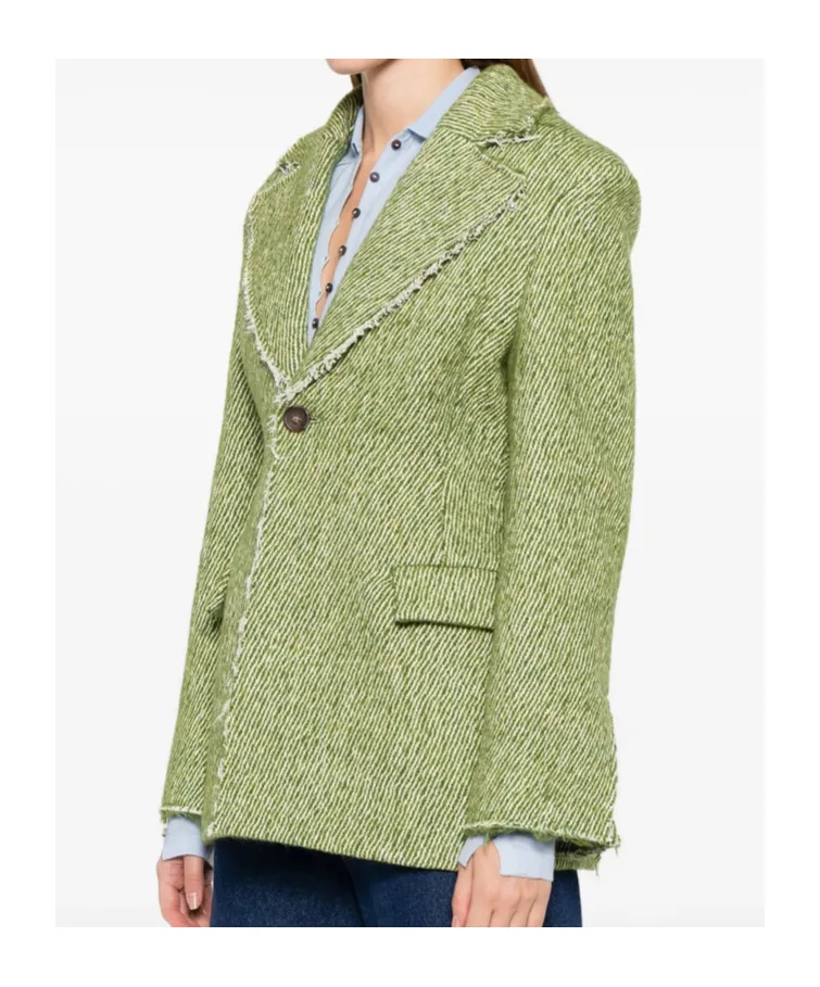 Lapel Long-Sleeved Suit Jacket