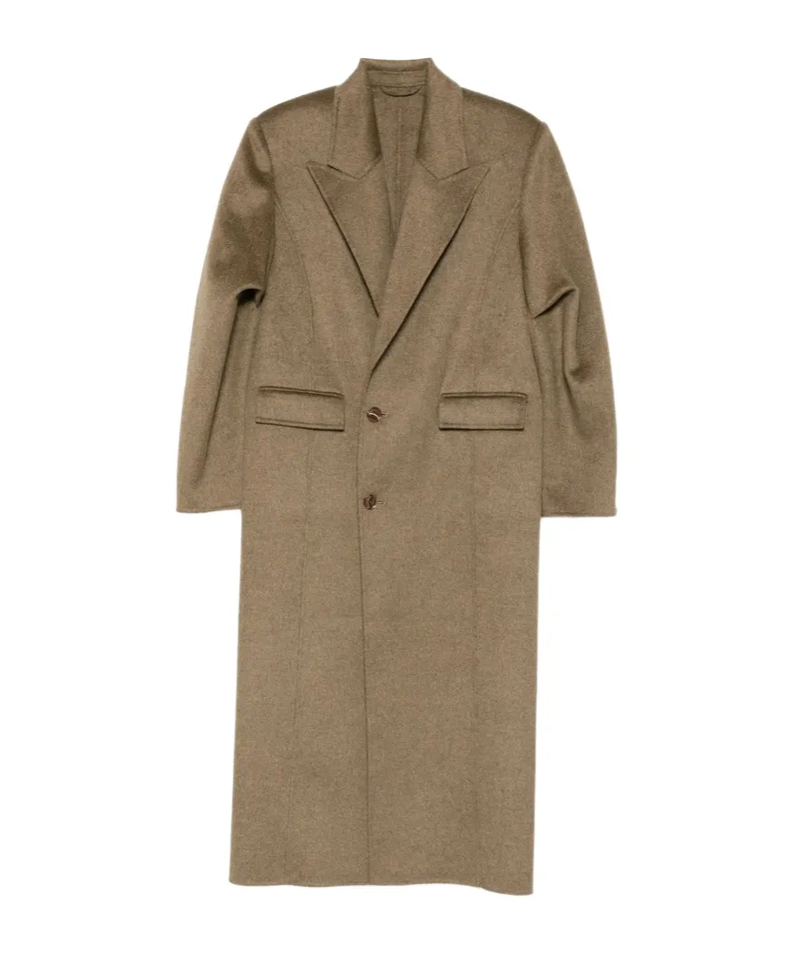 Lapel Long-Sleeved Coat