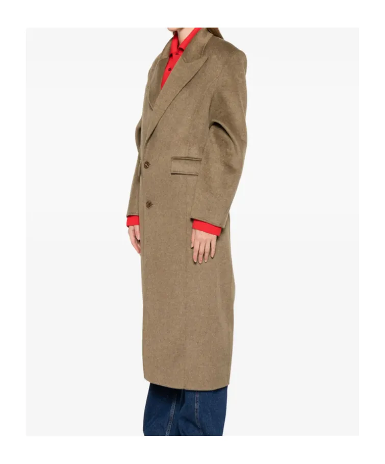Lapel Long-Sleeved Coat