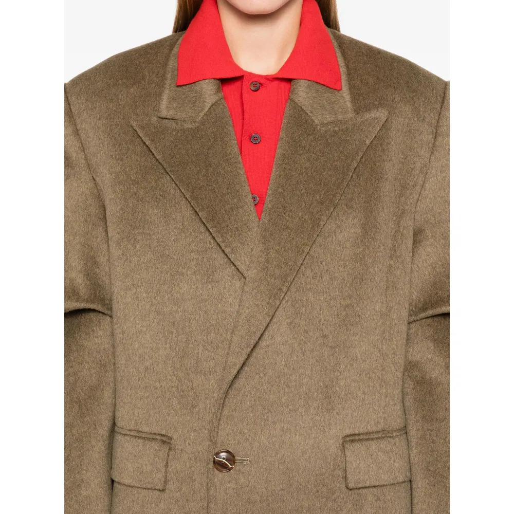 Lapel Long-Sleeved Coat