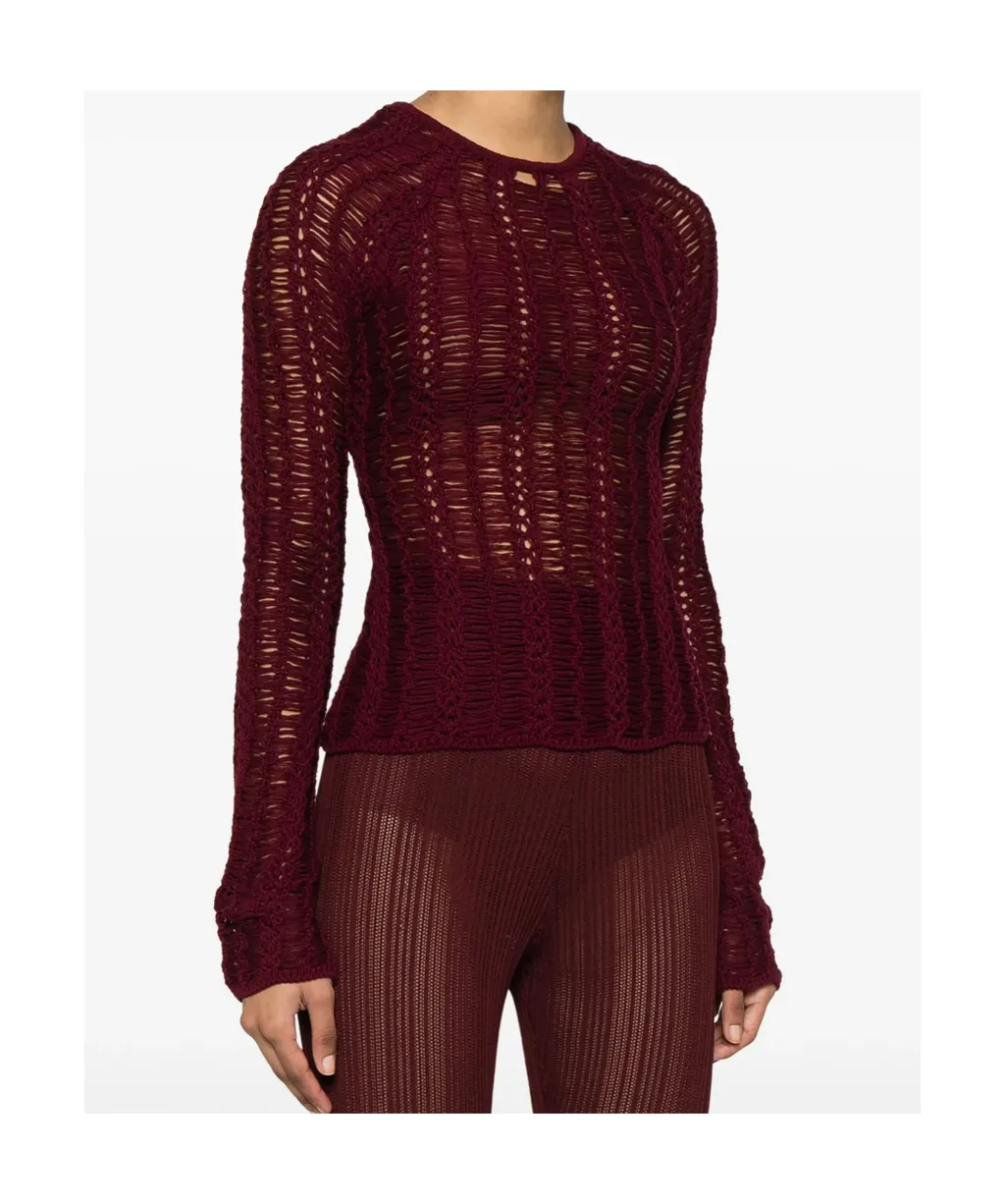 Open-Knit Sweater