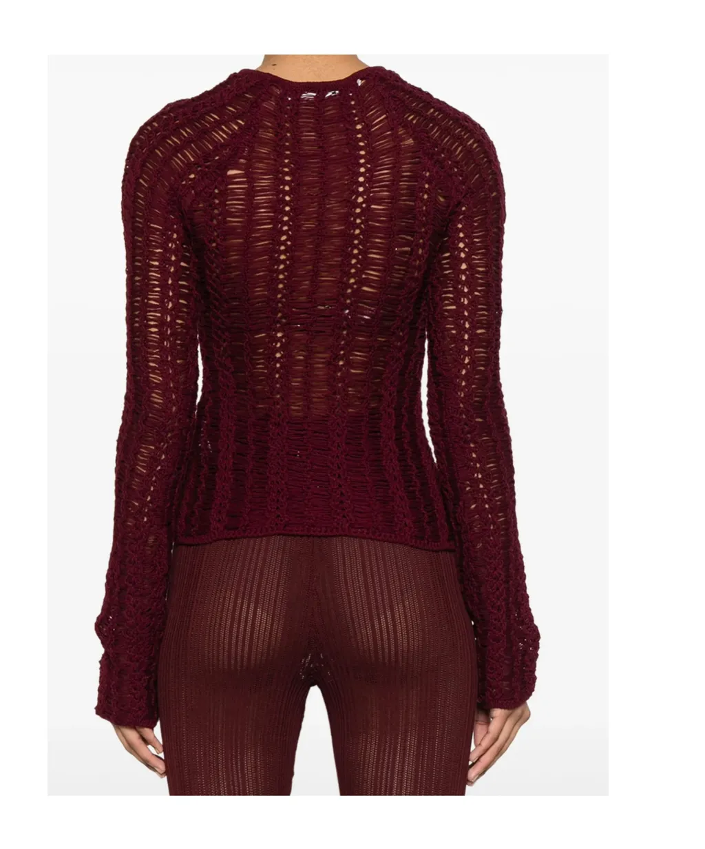 Open-Knit Sweater
