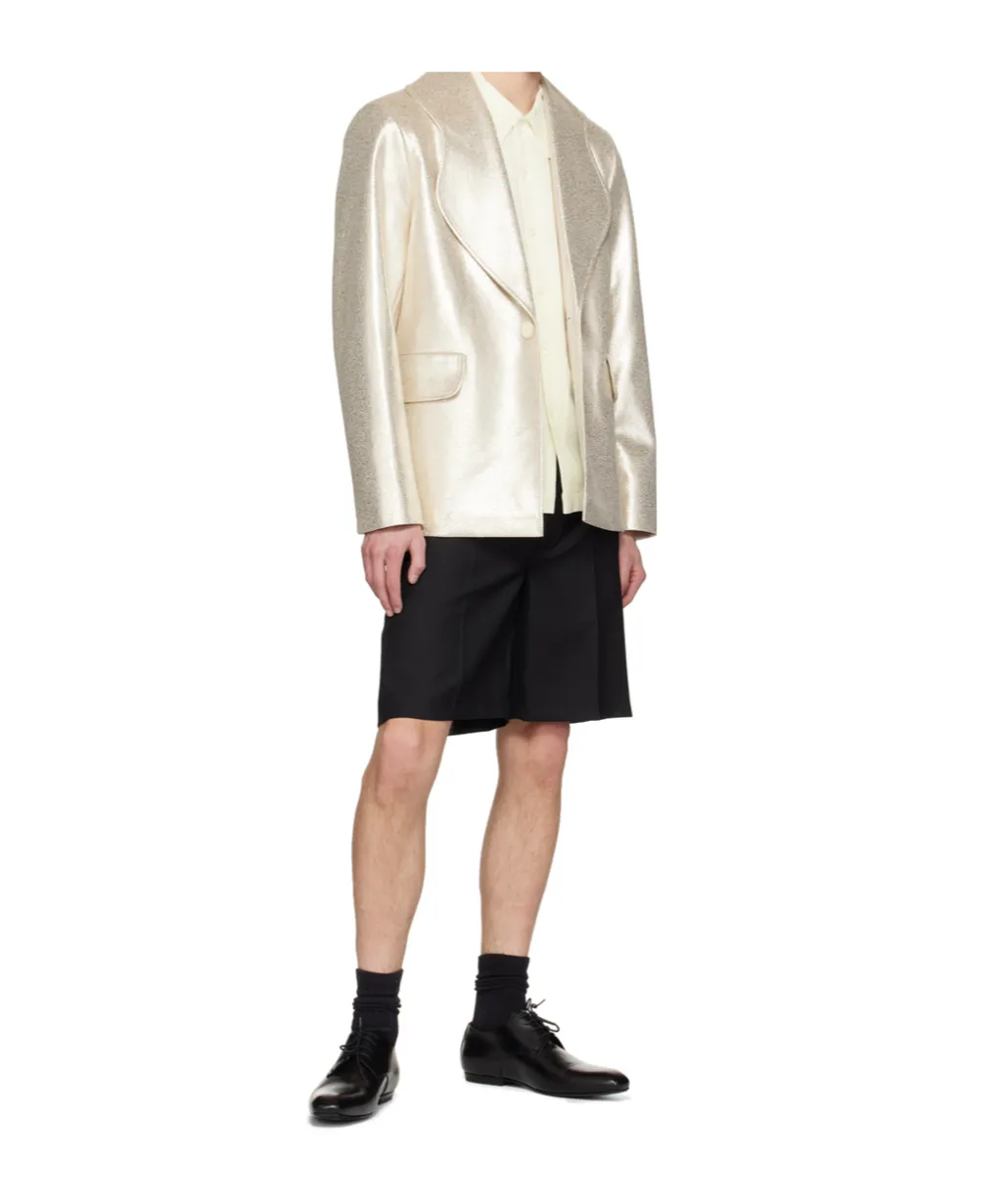 Buttoned Short-Sleeved Shirt