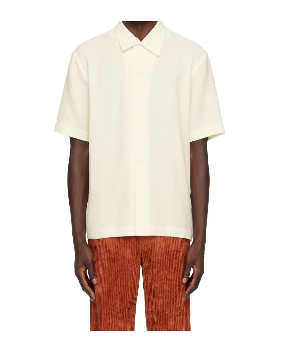 Buttoned Short-Sleeved Shirt