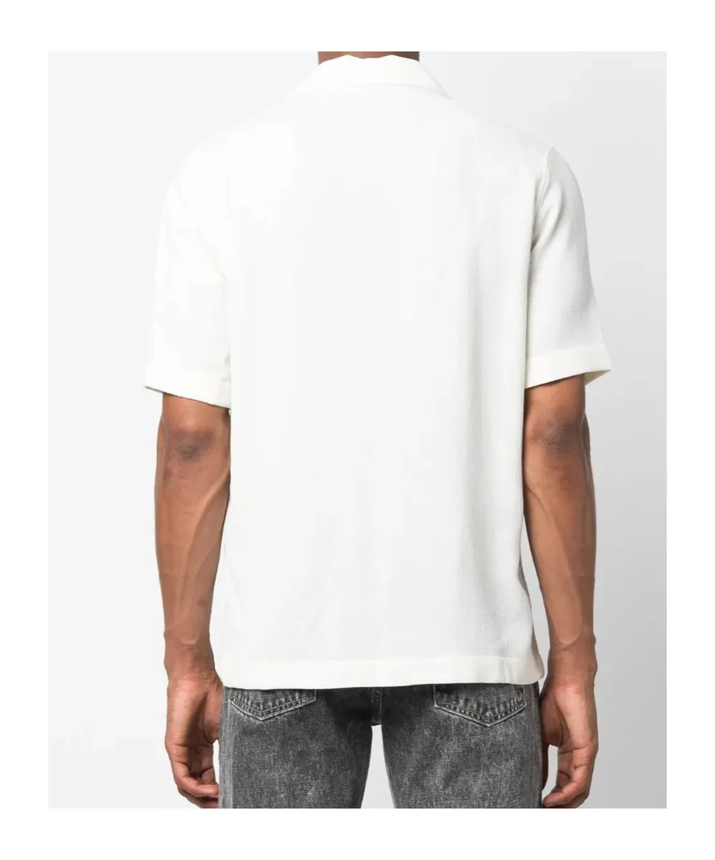 Buttoned Short-Sleeved Shirt