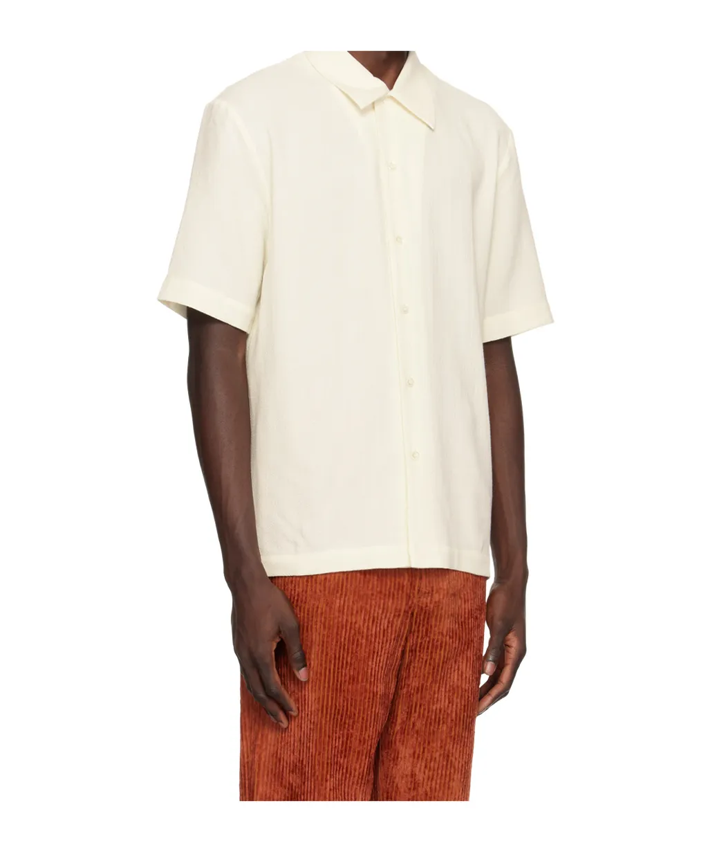 Buttoned Short-Sleeved Shirt