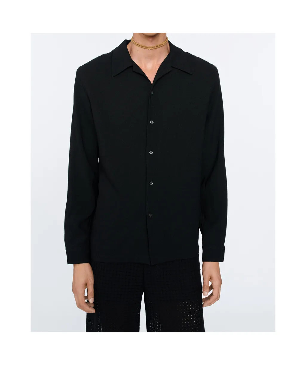 Long Sleeve Lapel Shirt
