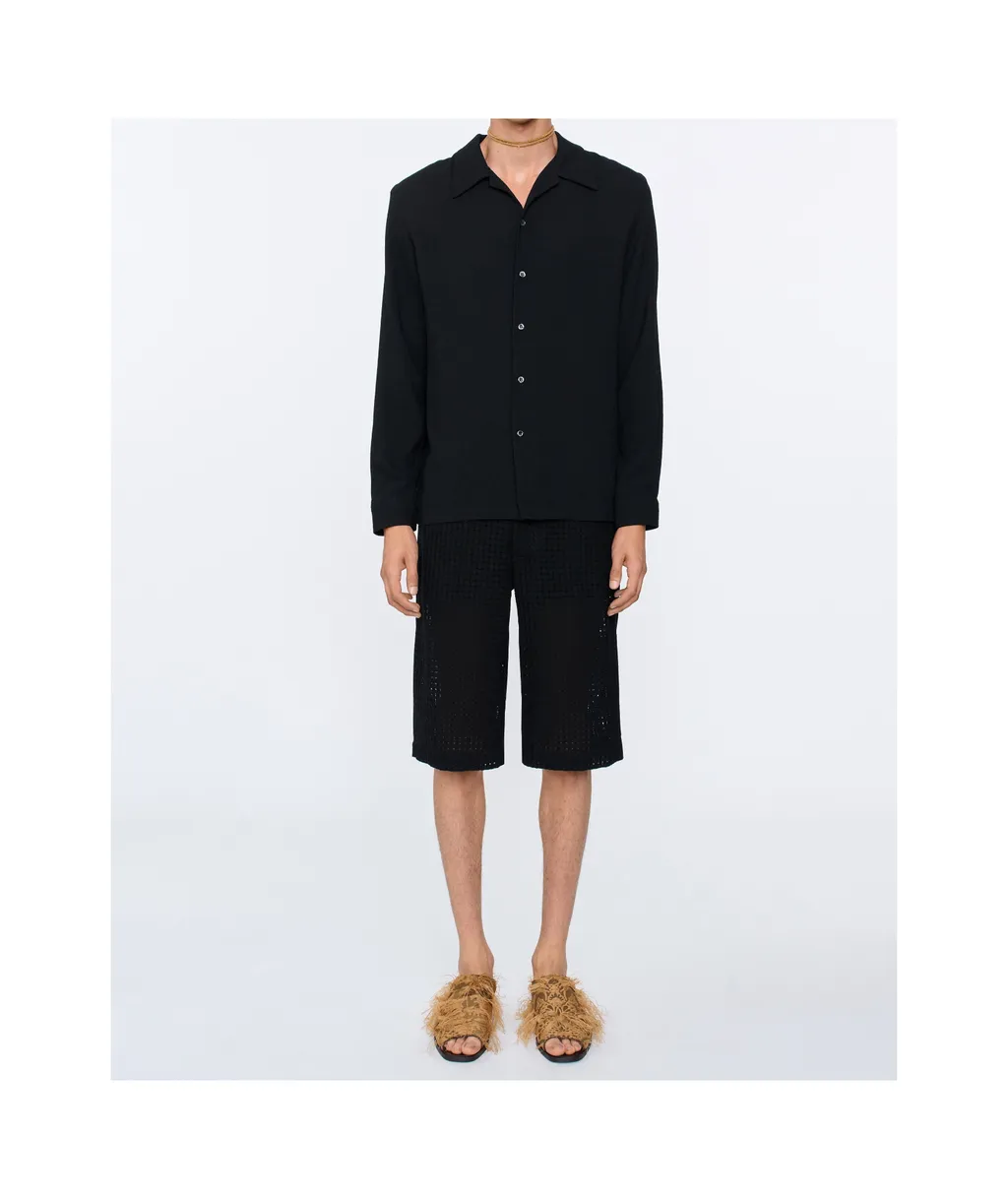 Long Sleeve Lapel Shirt