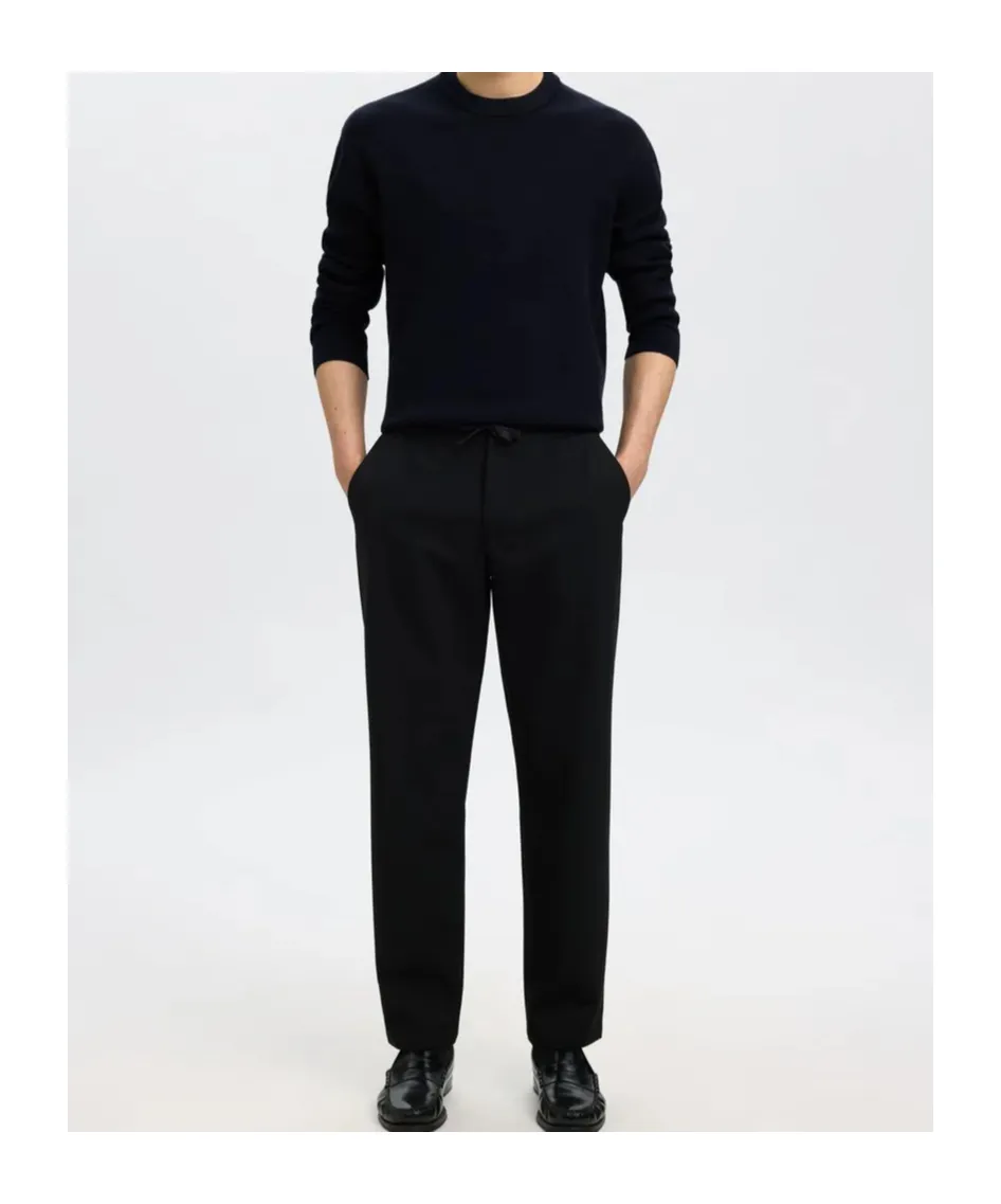 Crew Neck Long-Sleeved Sweater