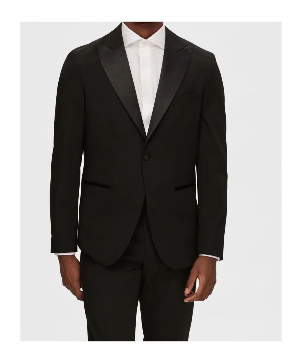 Long-Sleeved Suit Jacket