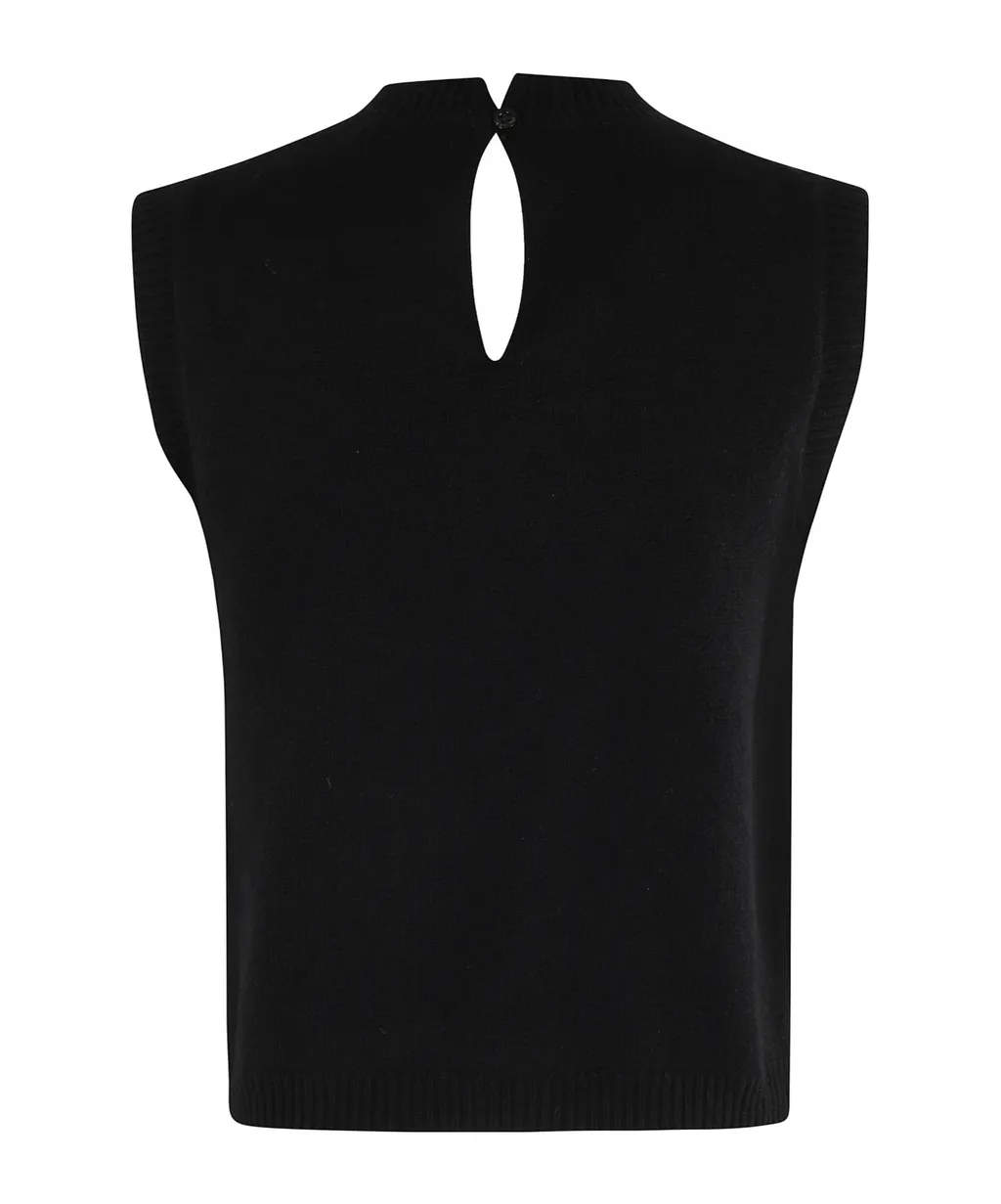 Ribbed Knit Vest