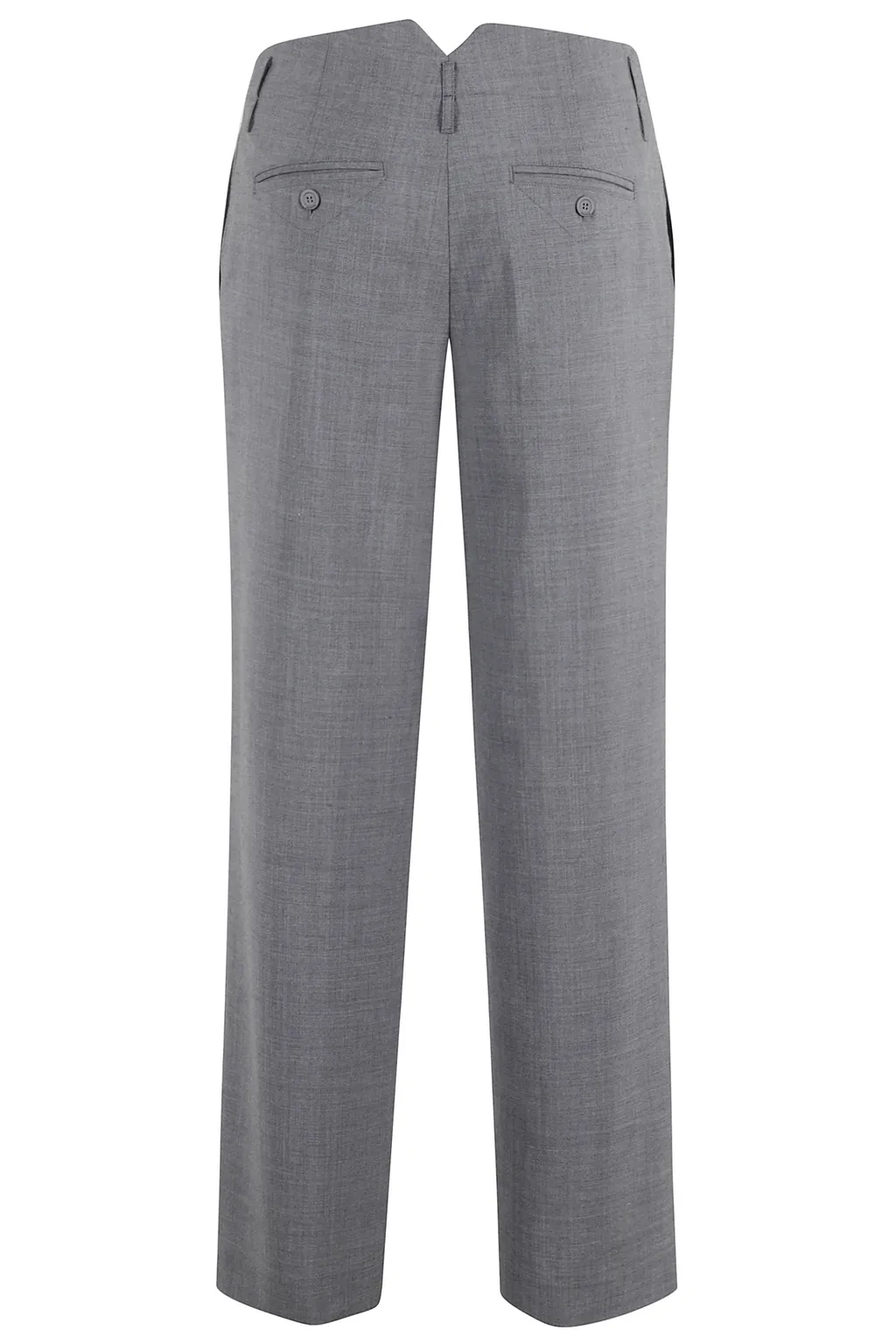 Belt-Lined Casual Pants