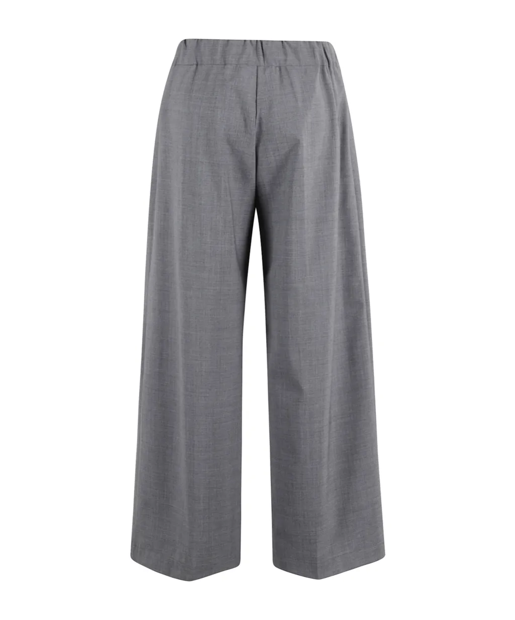 Elastic Waist Casual Pants
