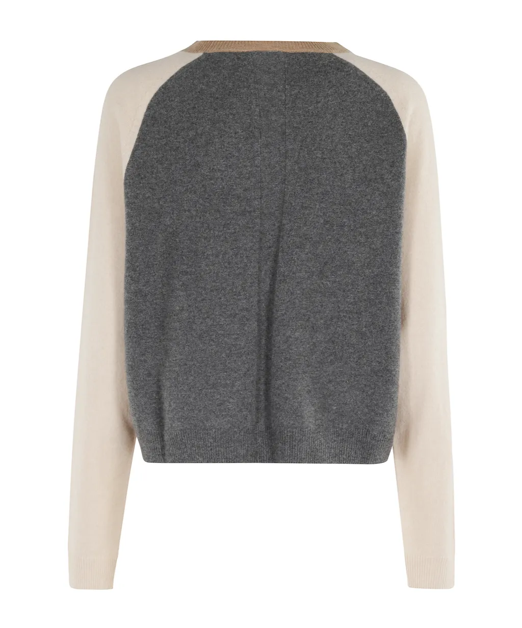 Raglan-Sleeve Sweater