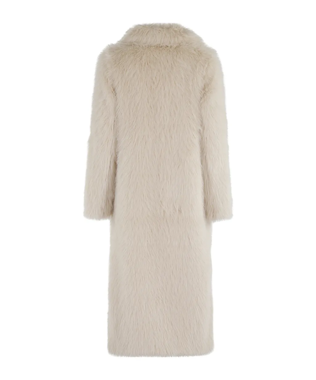 Long Sleeved Fur Coat