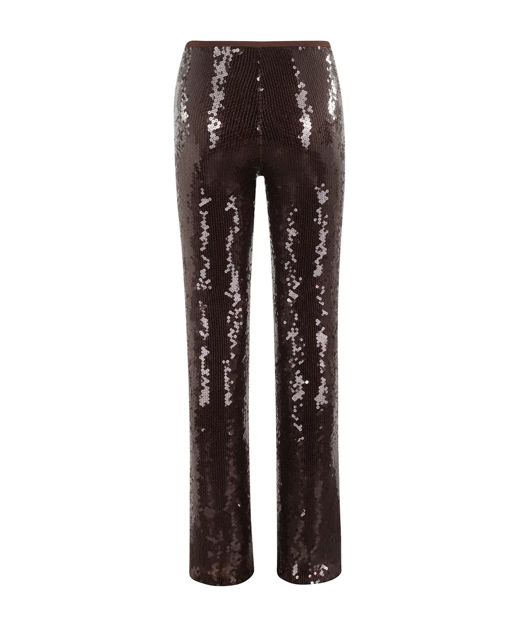 Sequined Casual Pants