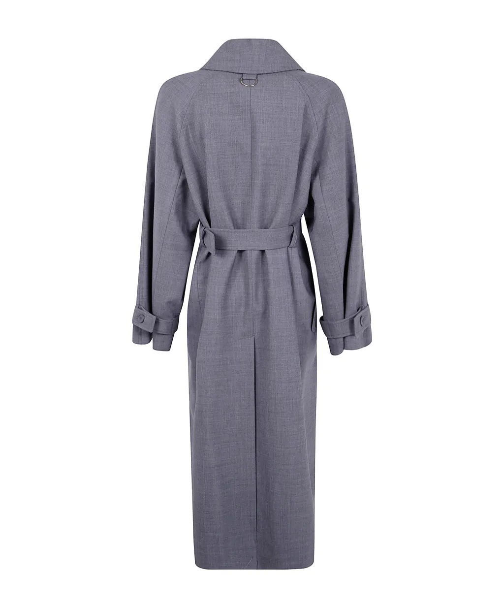 Belted Collared Coat