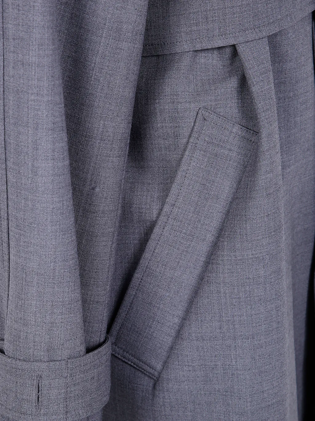 Belted Collared Coat