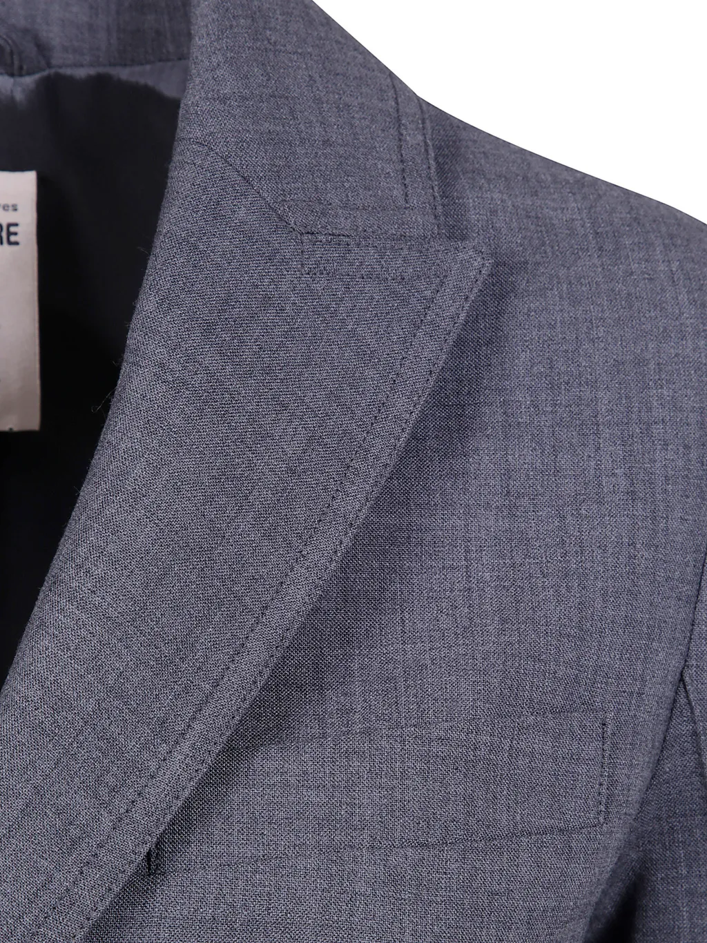 Belted Notched-Lapel Jacket