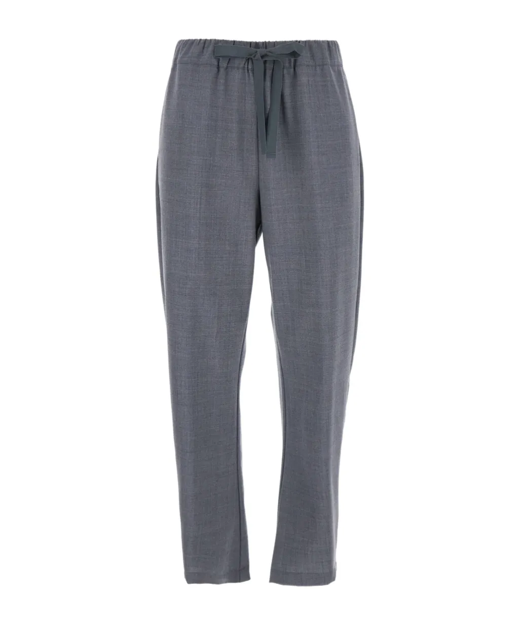 Drawstring Cropped Pants