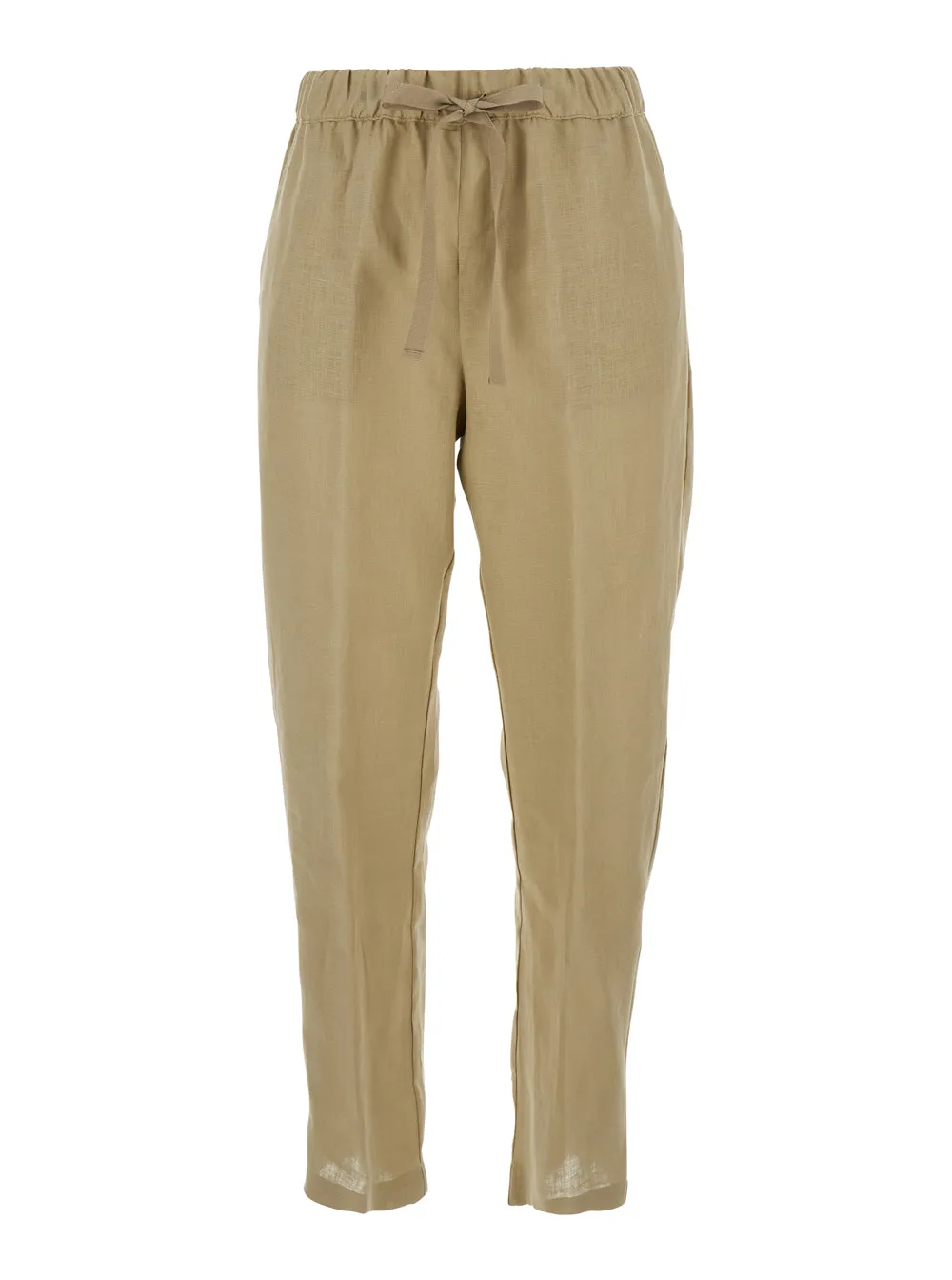 Elastic Waist Drawstring Pants