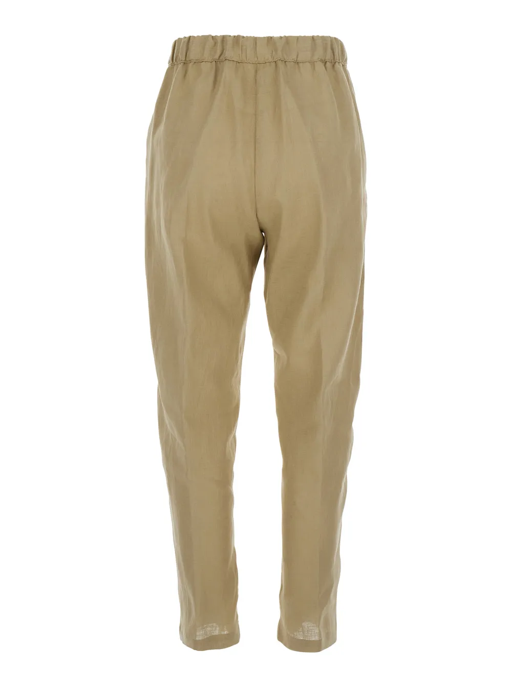 Elastic Waist Drawstring Pants