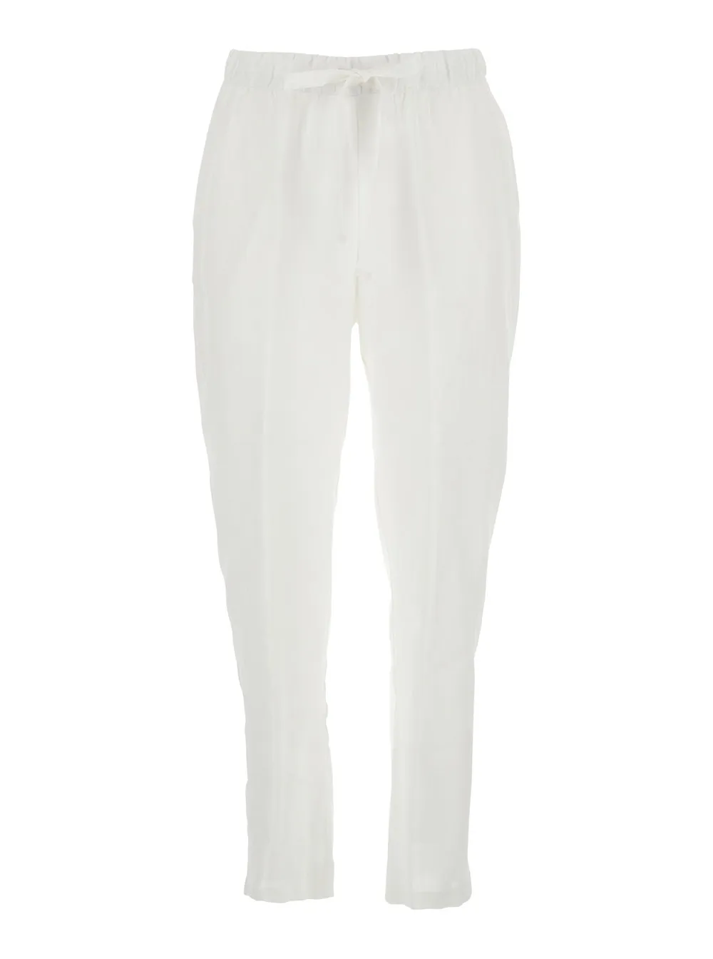 Elastic Waist Drawstring Pants