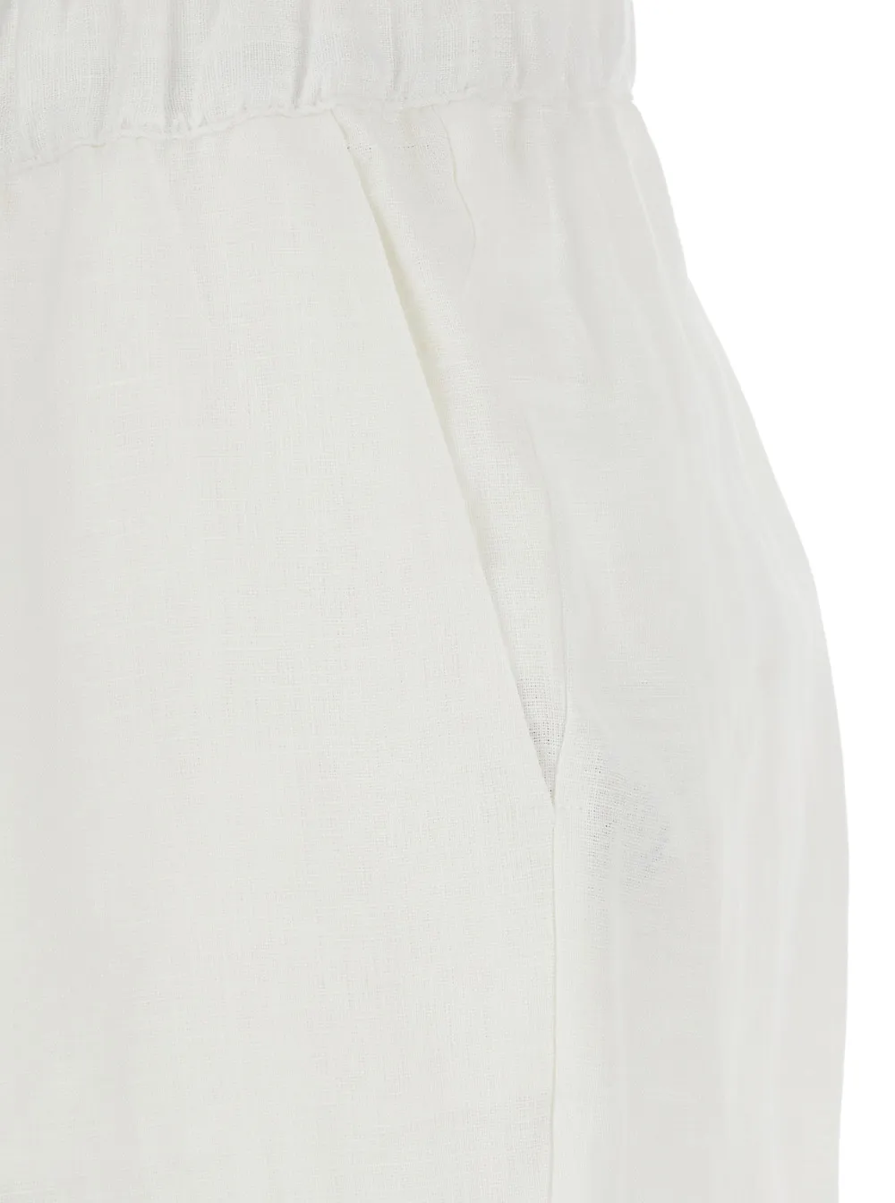 Elastic Waist Drawstring Pants