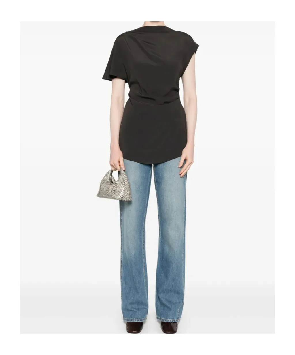 V-Neck Short Sleeve Top