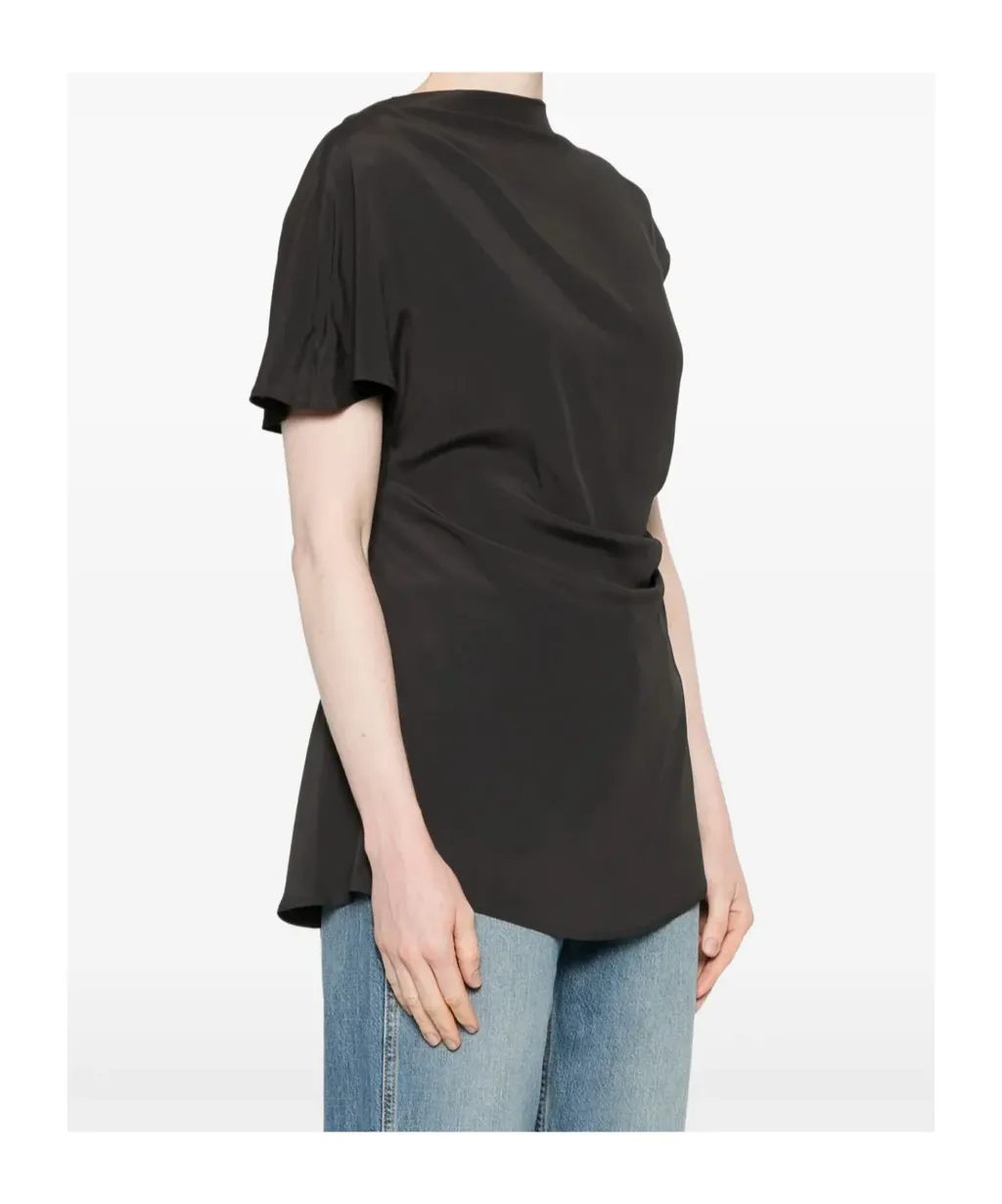 V-Neck Short Sleeve Top