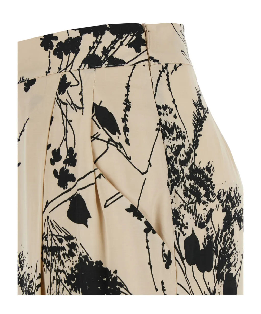 Pattern Casual Pants