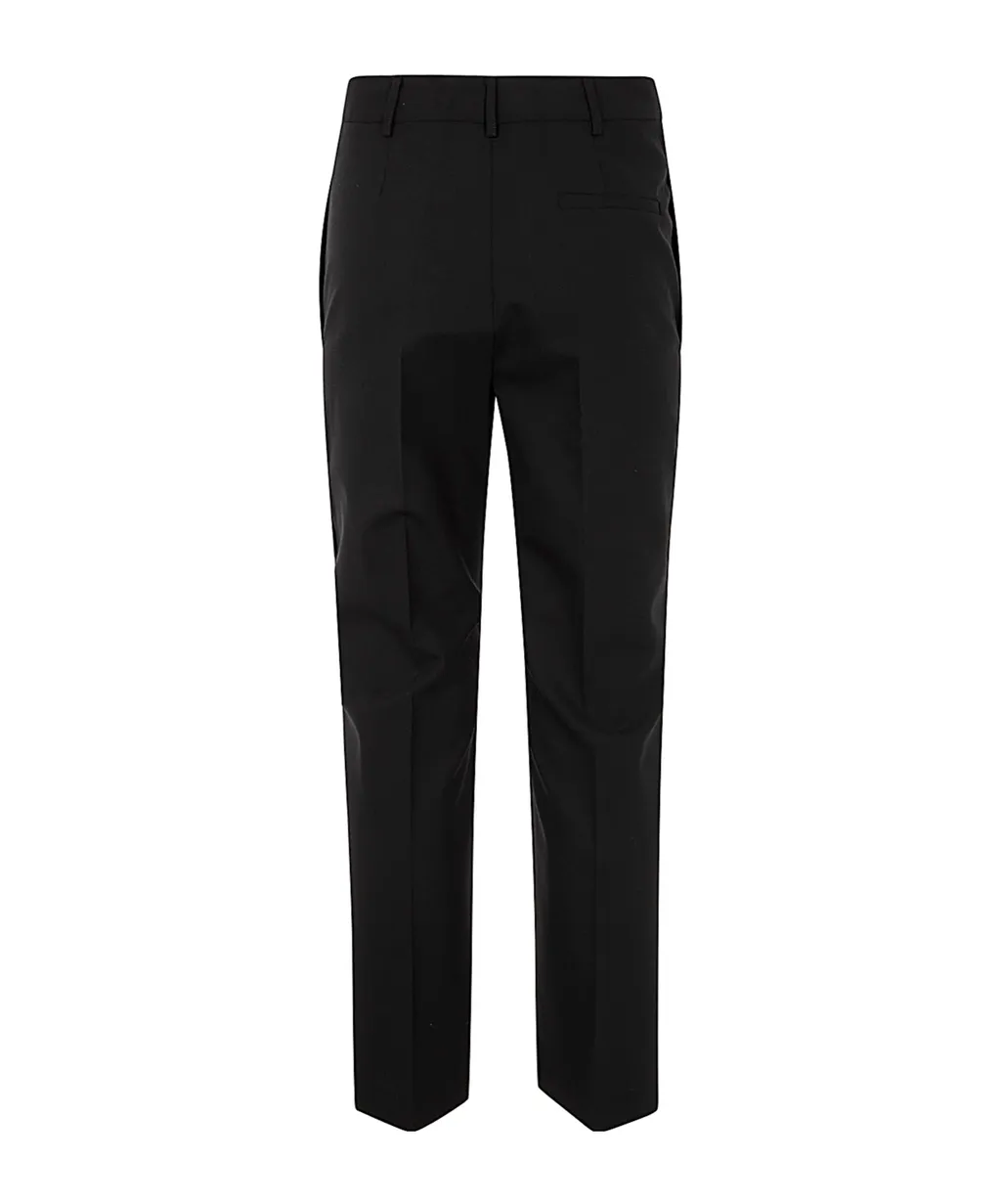 Belt-Loop Casual Pants