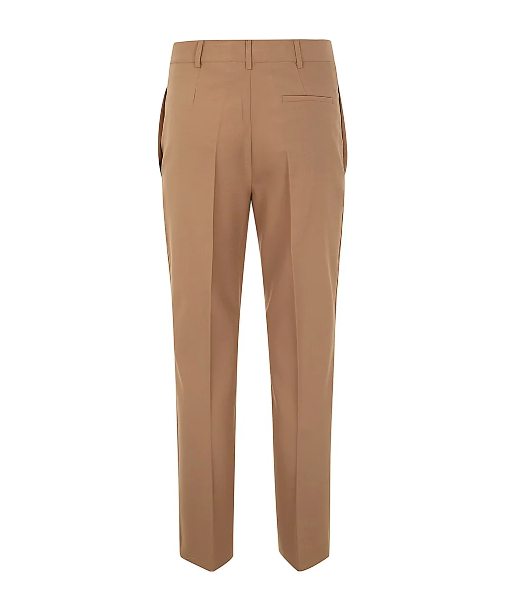 Belt-Loop Casual Pants