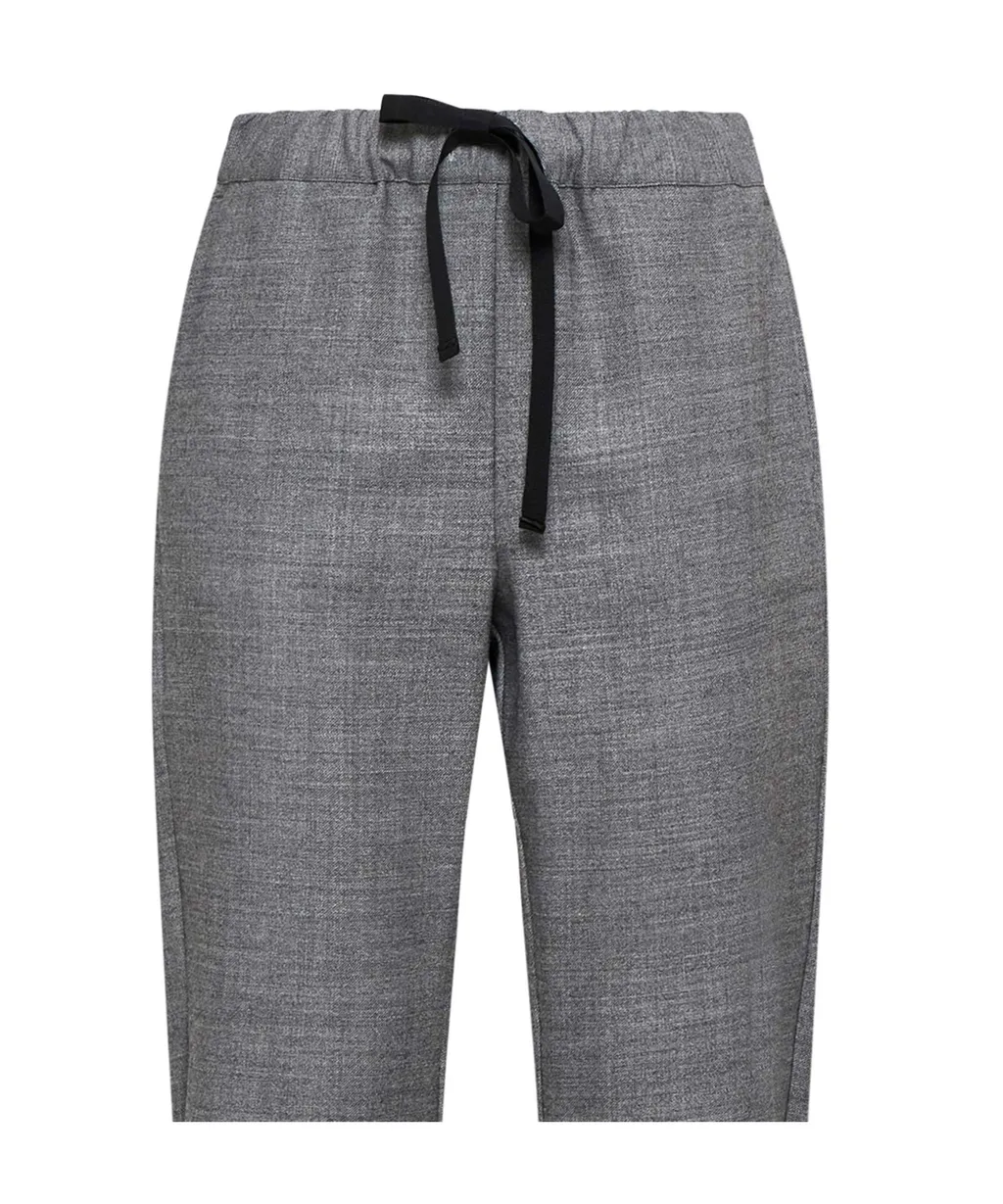 Tapered Virgin Wool Pants