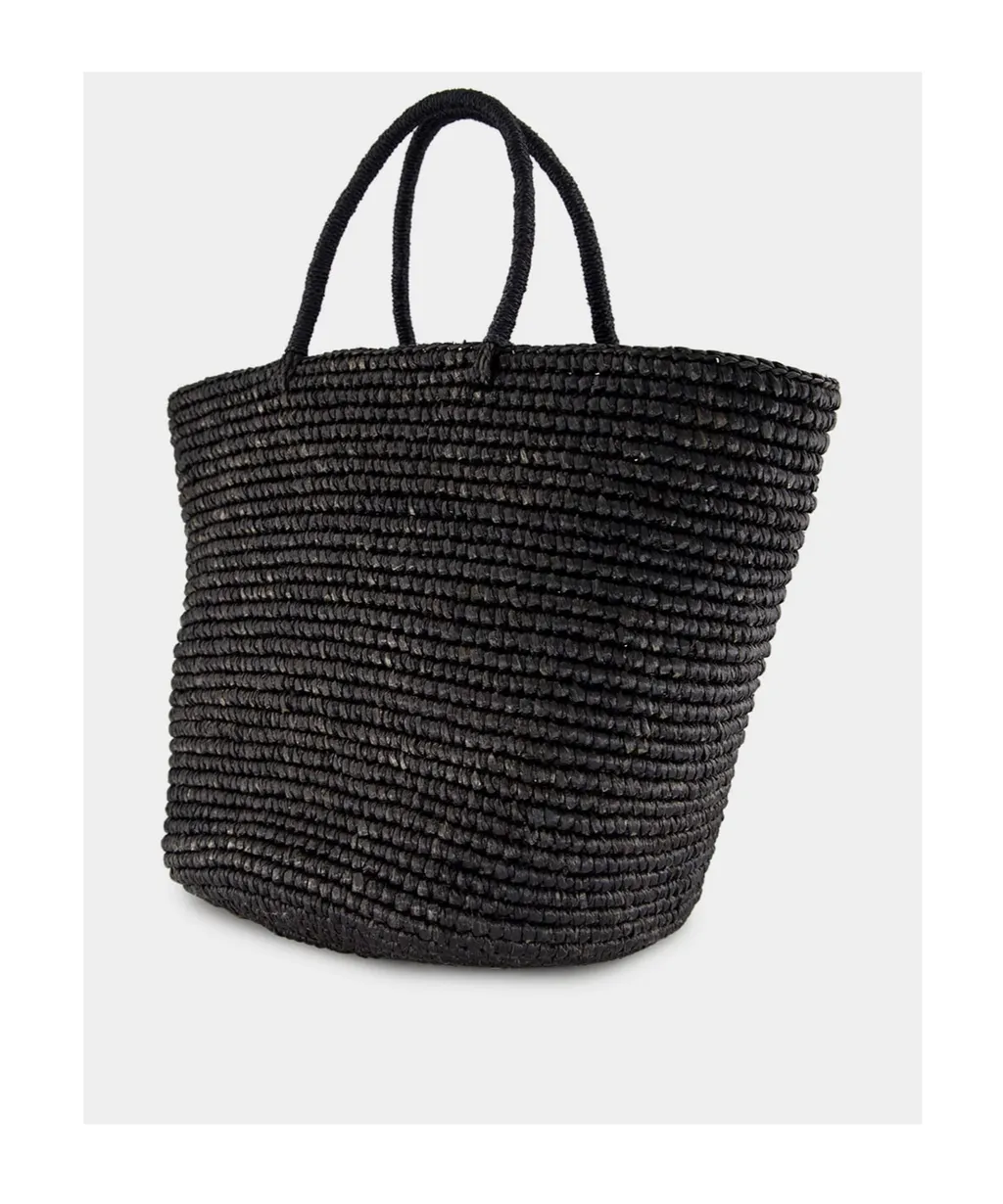 Large Straw Tote Bag