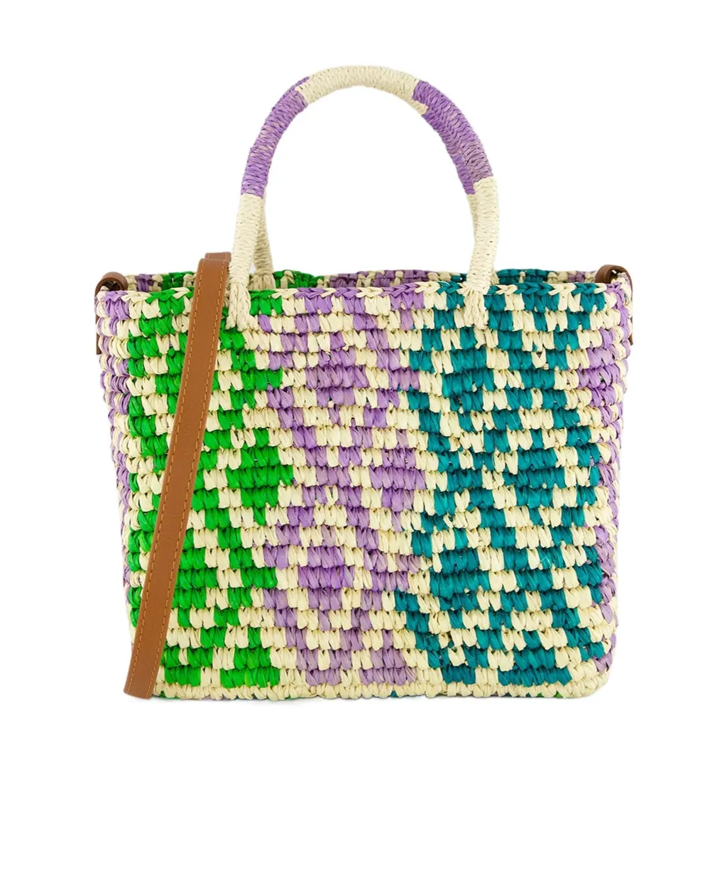 Patterned Shoulder Bag