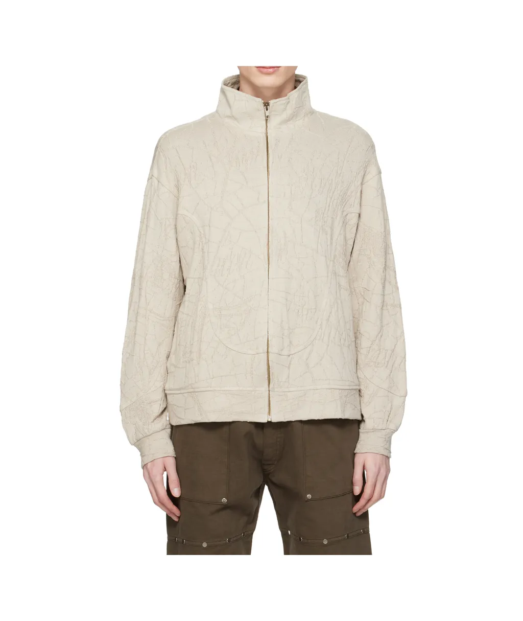 Knit Wave Track Jacket