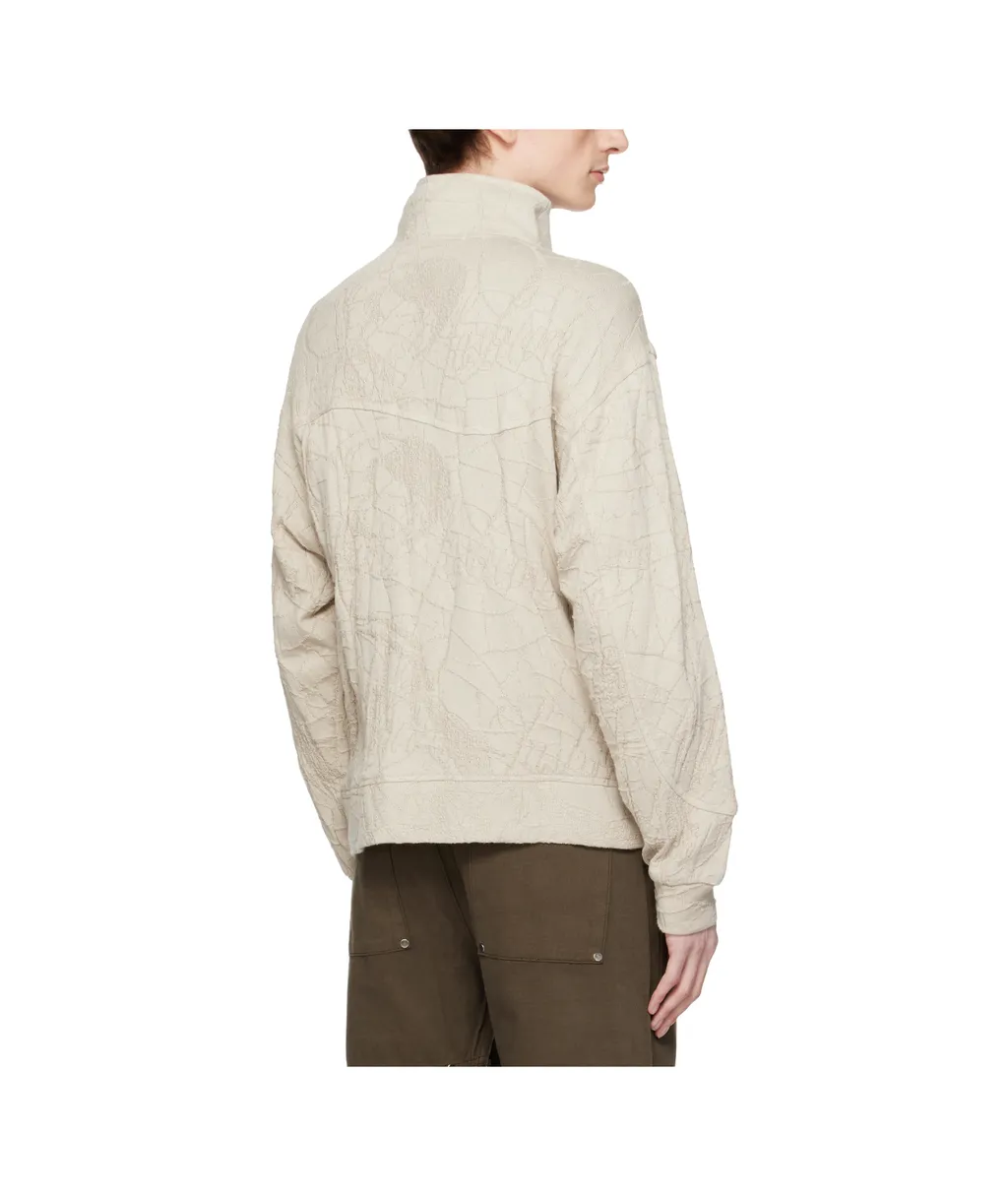 Knit Wave Track Jacket