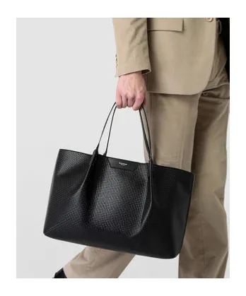 Secret Logo Printed Tote Bag