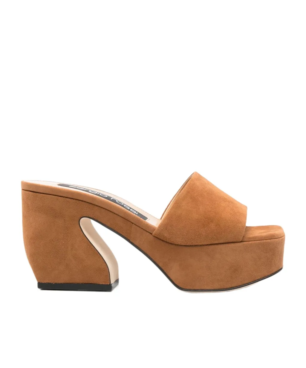 90Mm Suede Mules