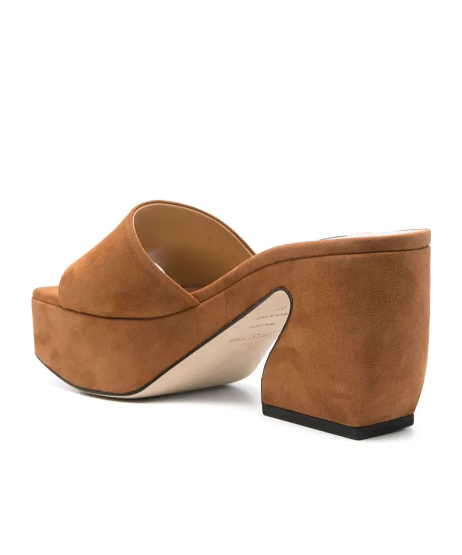 90Mm Suede Mules