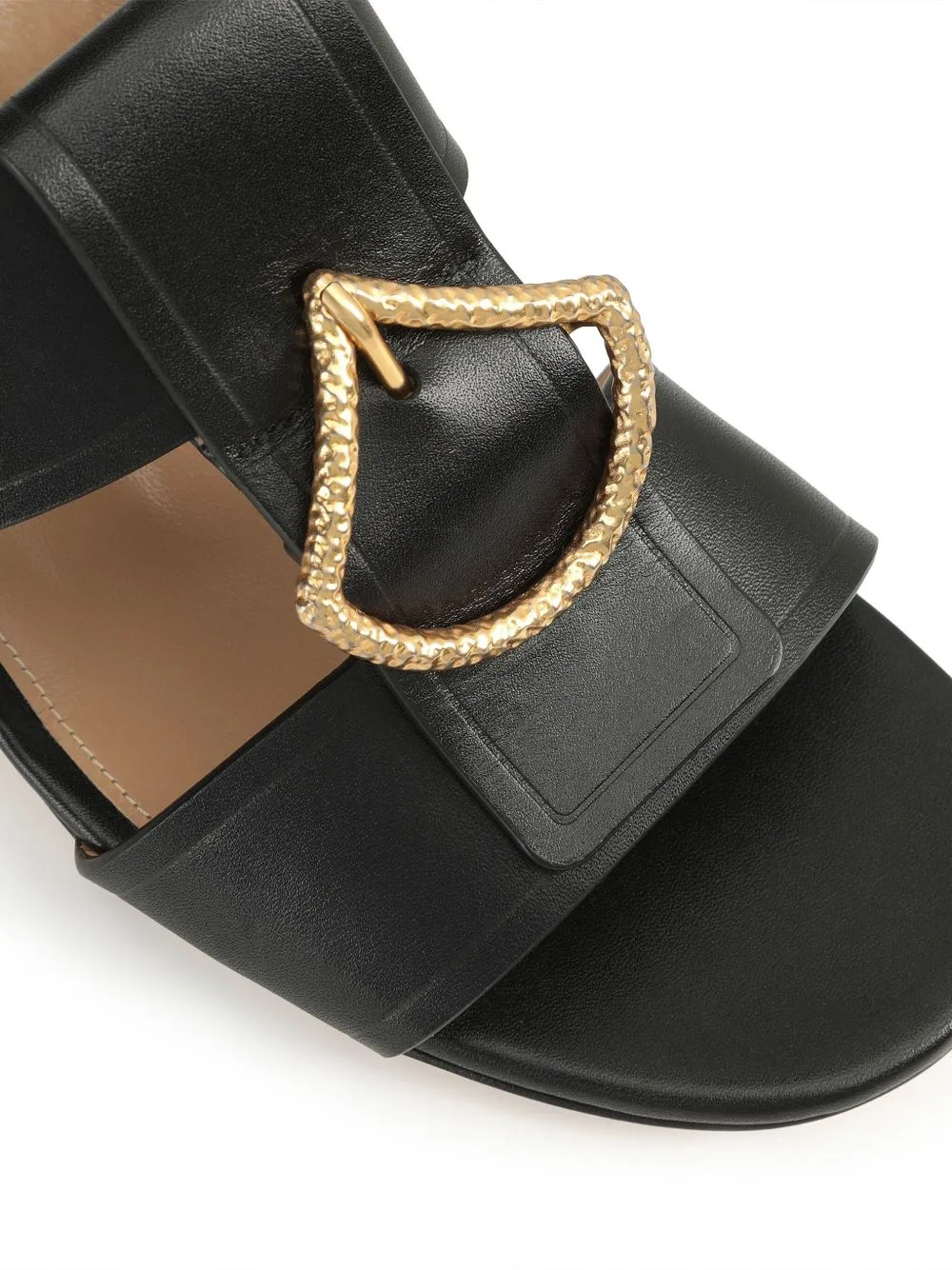 Round Toe High Heel Sandals