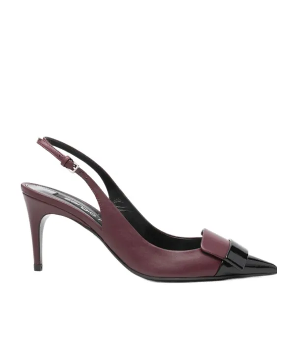 Pointed High-Heeled Sandals