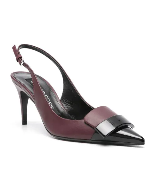 Pointed High-Heeled Sandals