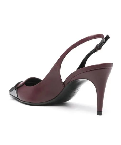 Pointed High-Heeled Sandals