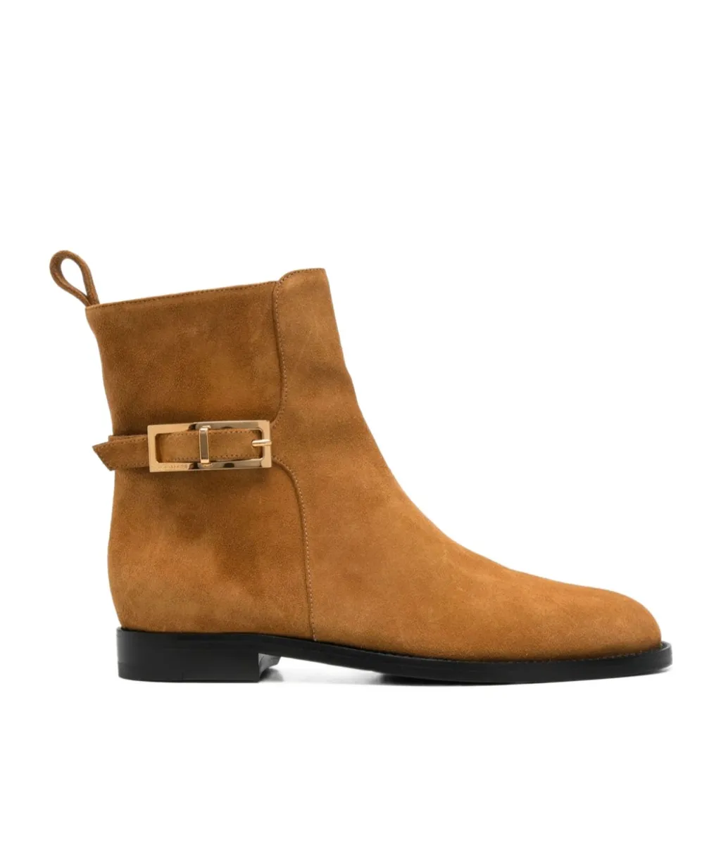 Round-Head Short Boots