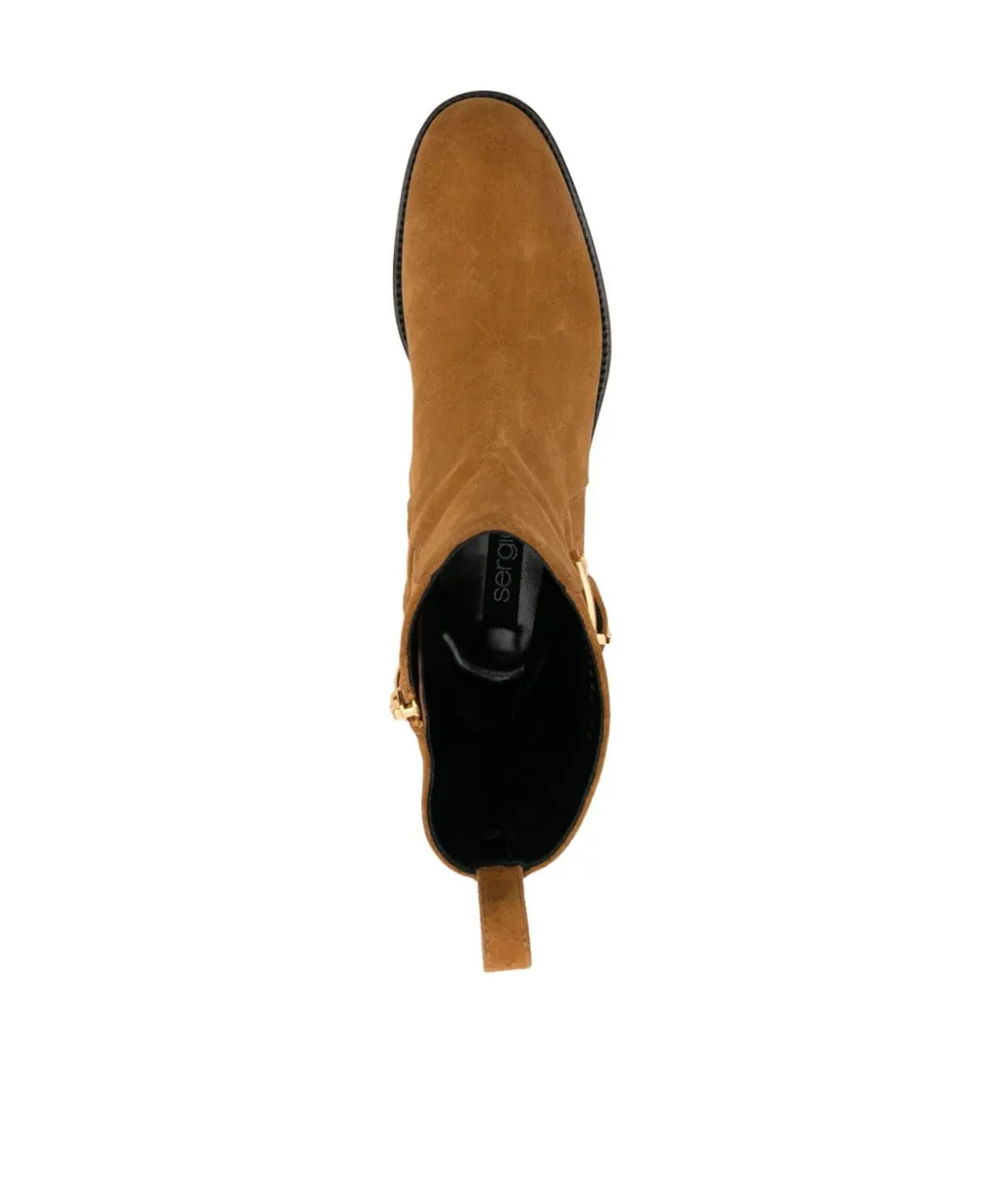 Round-Head Short Boots