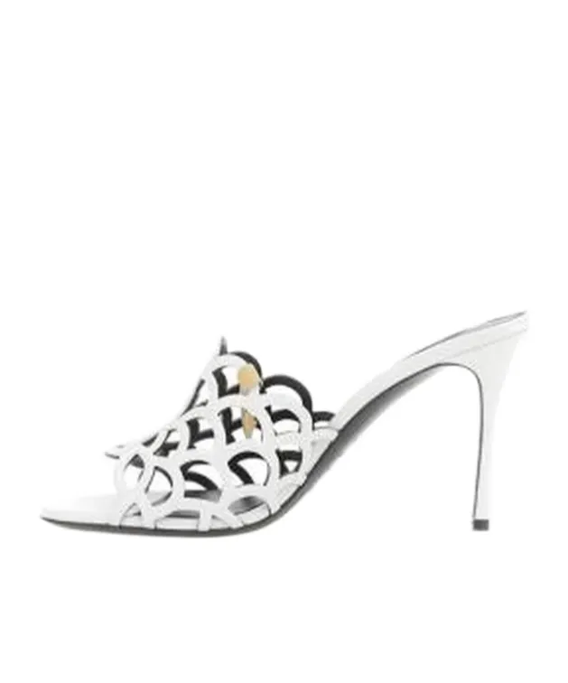 Round Head High-Heeled Sandals